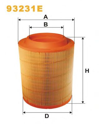 WIX FILTERS 93231e -  Воздушный фильтр